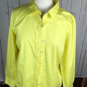 JCrew Yellow Shirt